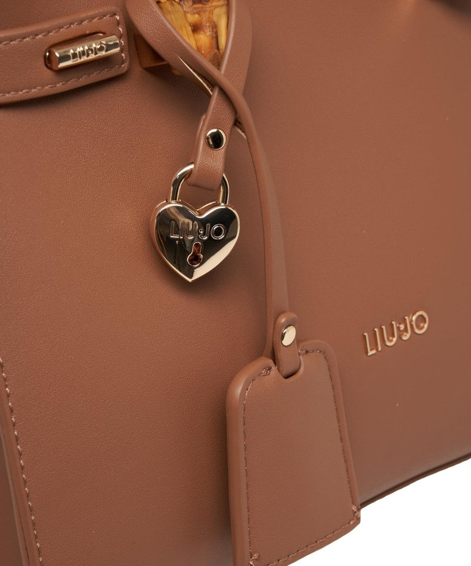 Liu Jo Shoulder Bag With Bamboo Handles