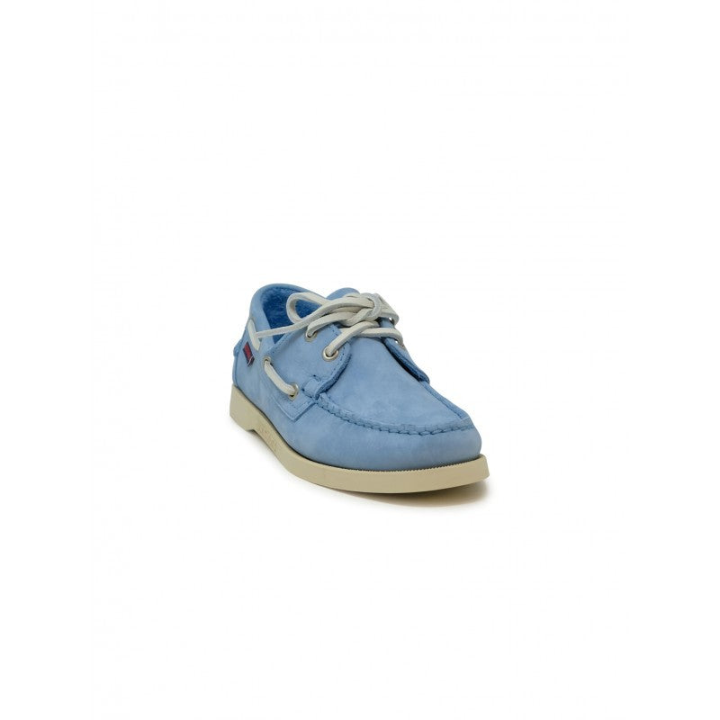 Sebago 74121Sw Portland Light Blue Nubuck Loafers