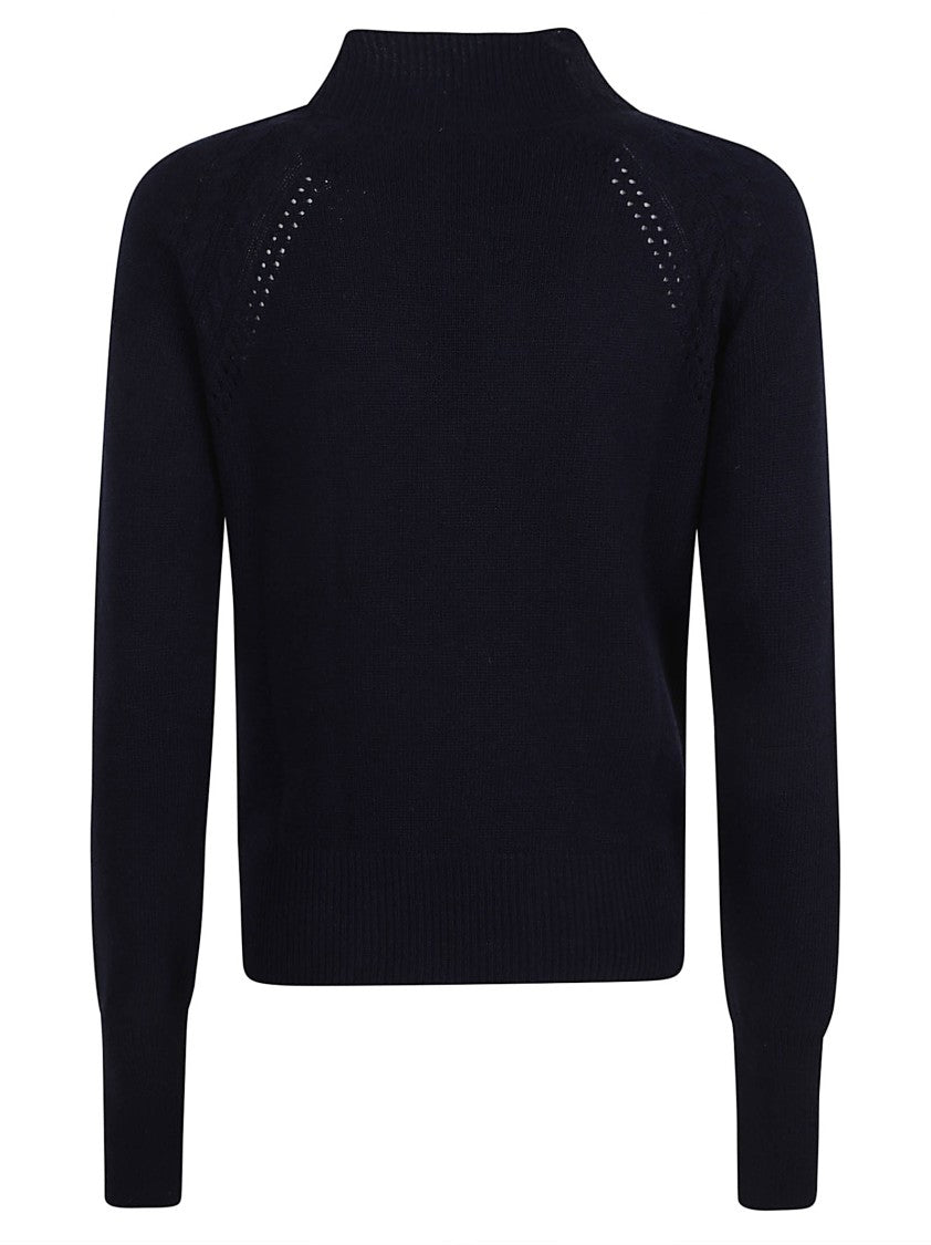 Ermanno Scervino Long Sleeve High Neck Sweater