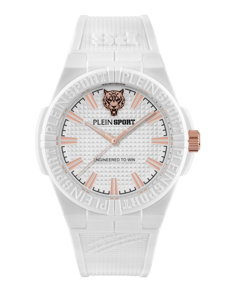 Plein Sport Quartz Movement White Bio-Nylon Watch