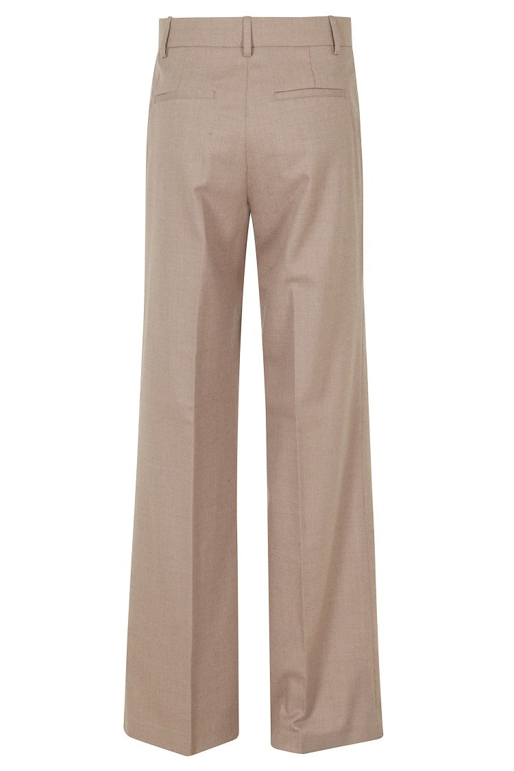 Seventy Fango Crease Straight-Leg Wool Formal Pants