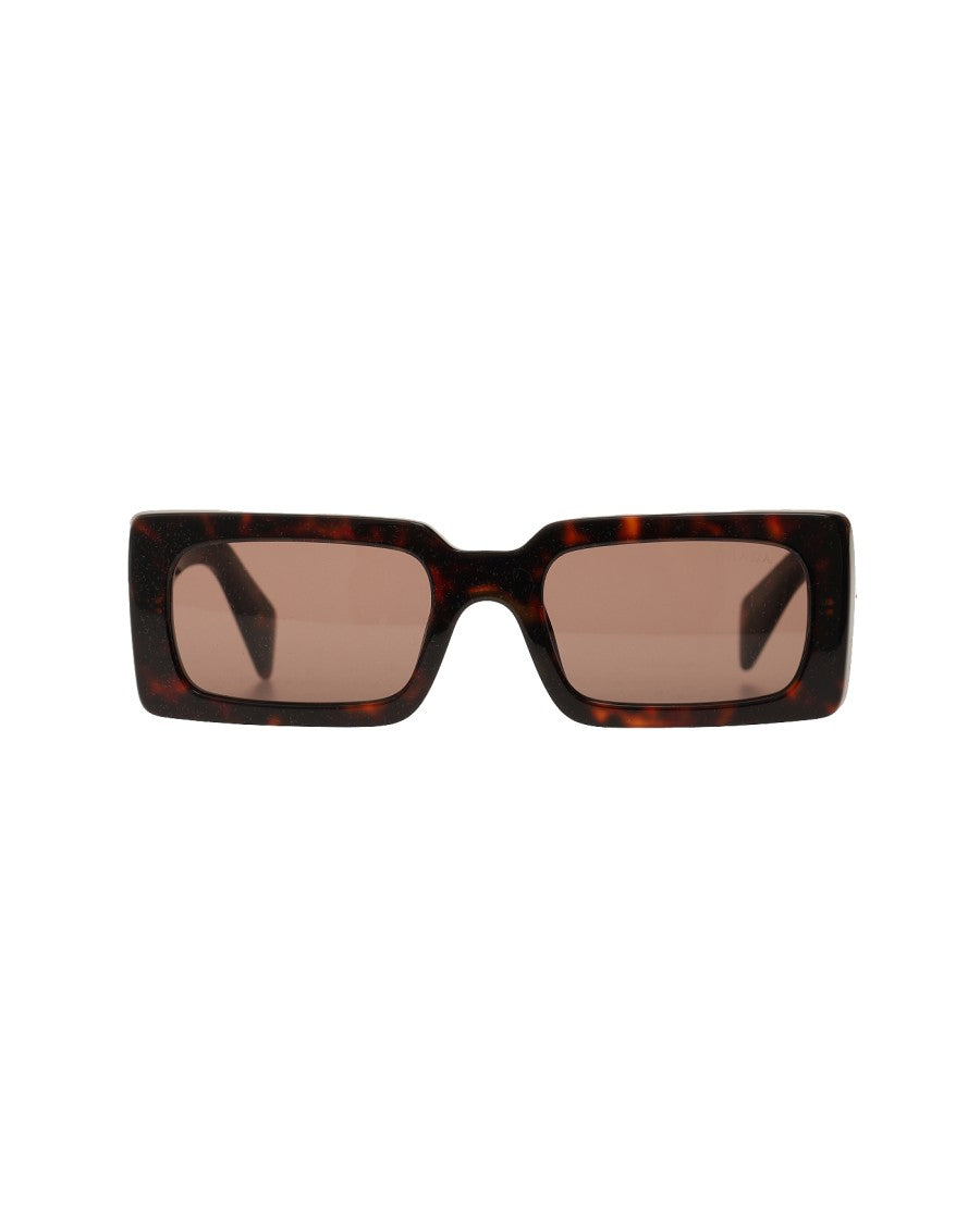 Prada Briar Tortoise Acetate Sunglasses With Polarized Lenses