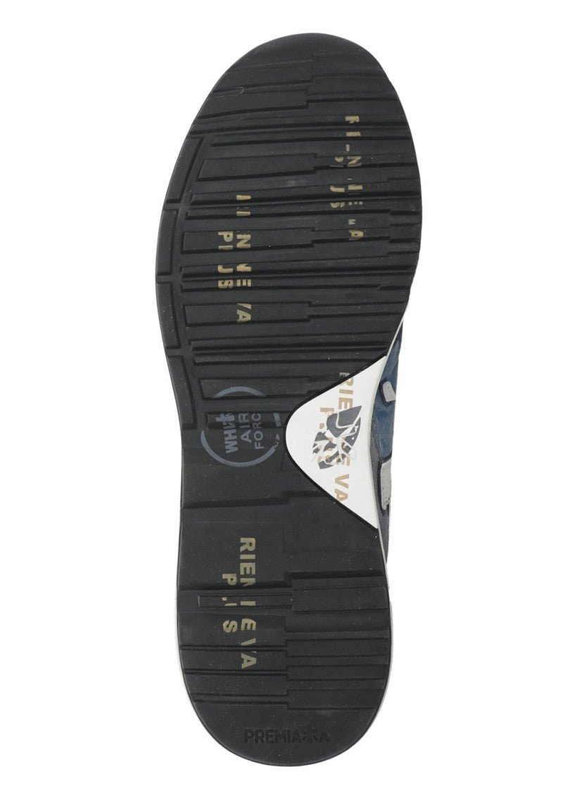 Premiata Blue Mick 8006 Suede Sneakers