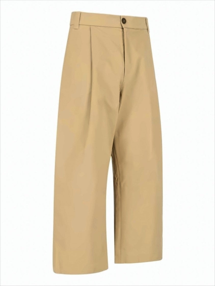 Studio Nicholson Knee-Length Tailored Shorts In Beige