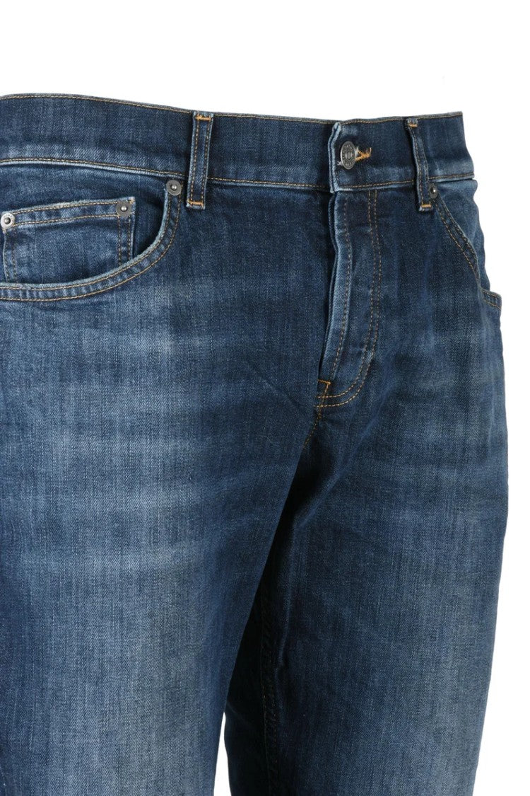 Dondup Mius Slim Fit Jeans - Blue