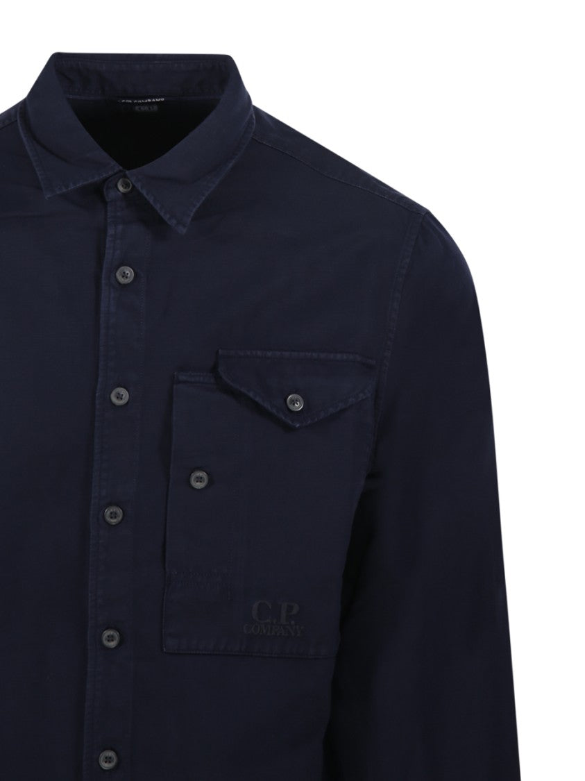 C.P. Company Tailored Fit Black Shirt