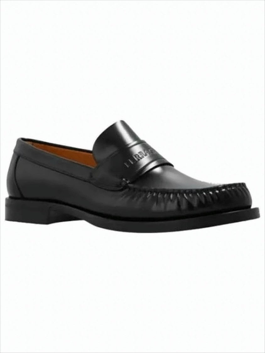 Salvatore Ferragamo Classic Calf Leather Loafers With Embossed Detail