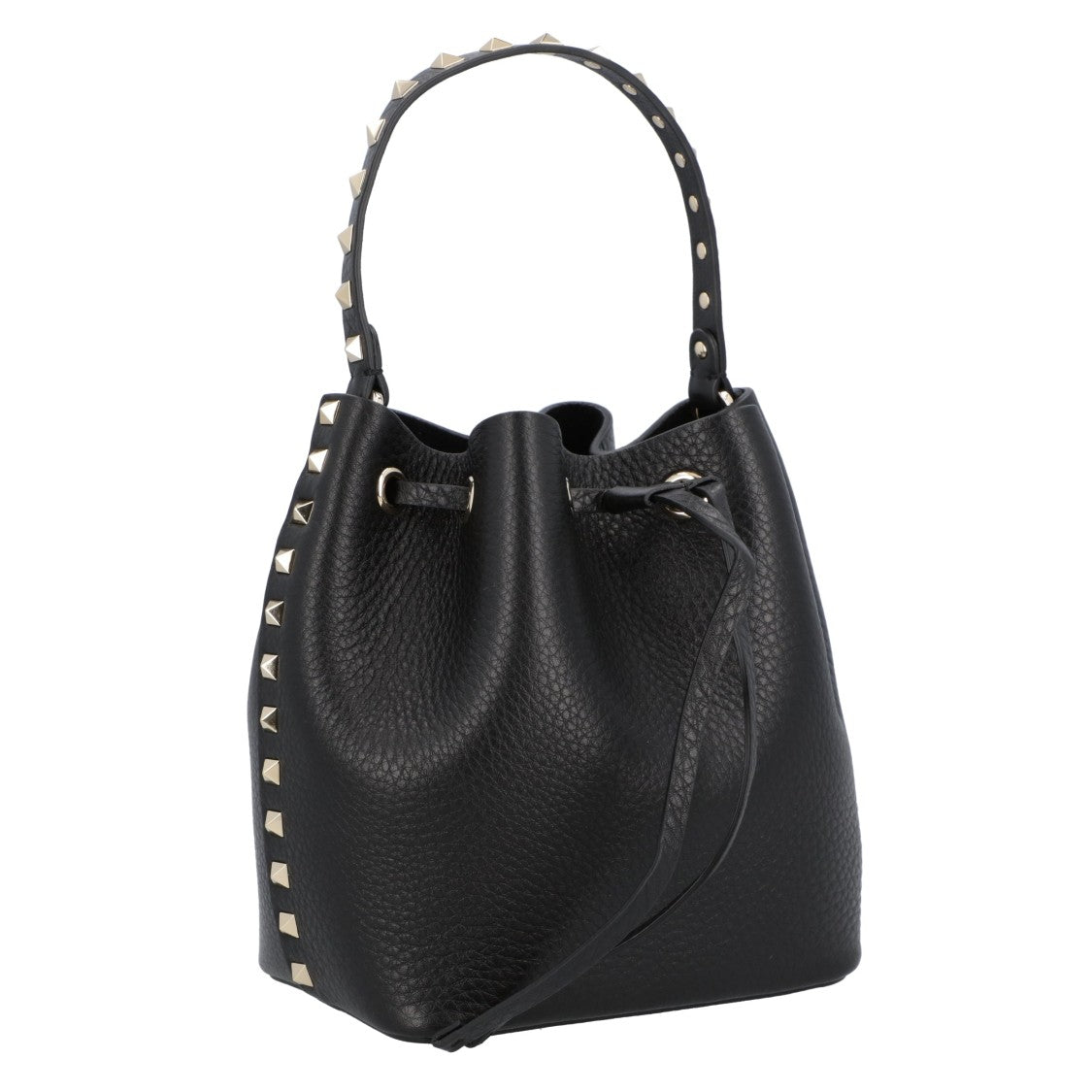 Valentino Garavani Rockstud Drawstring Bucket Bag