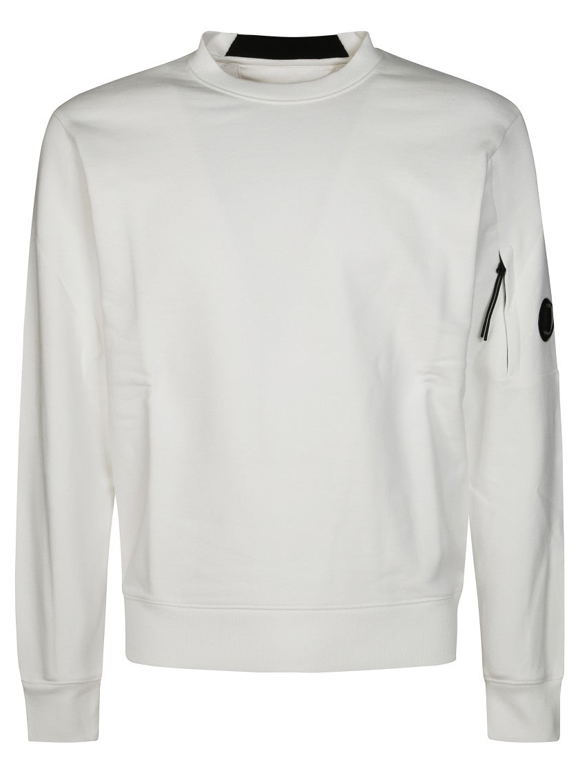 C.P. Company Sweatshirts Crew Neck In Diagonal Raised Fleece