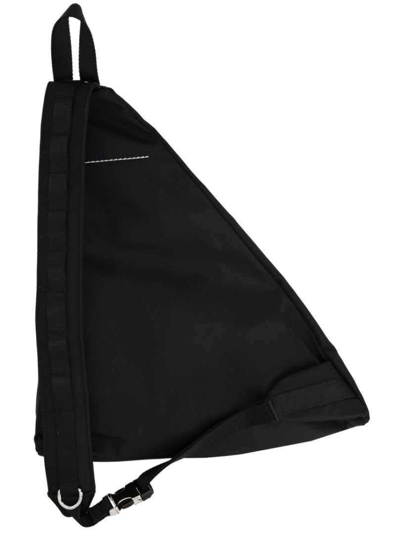 Mm6 By Maison Margiela Triangular Polyamide Minimalist Backpack