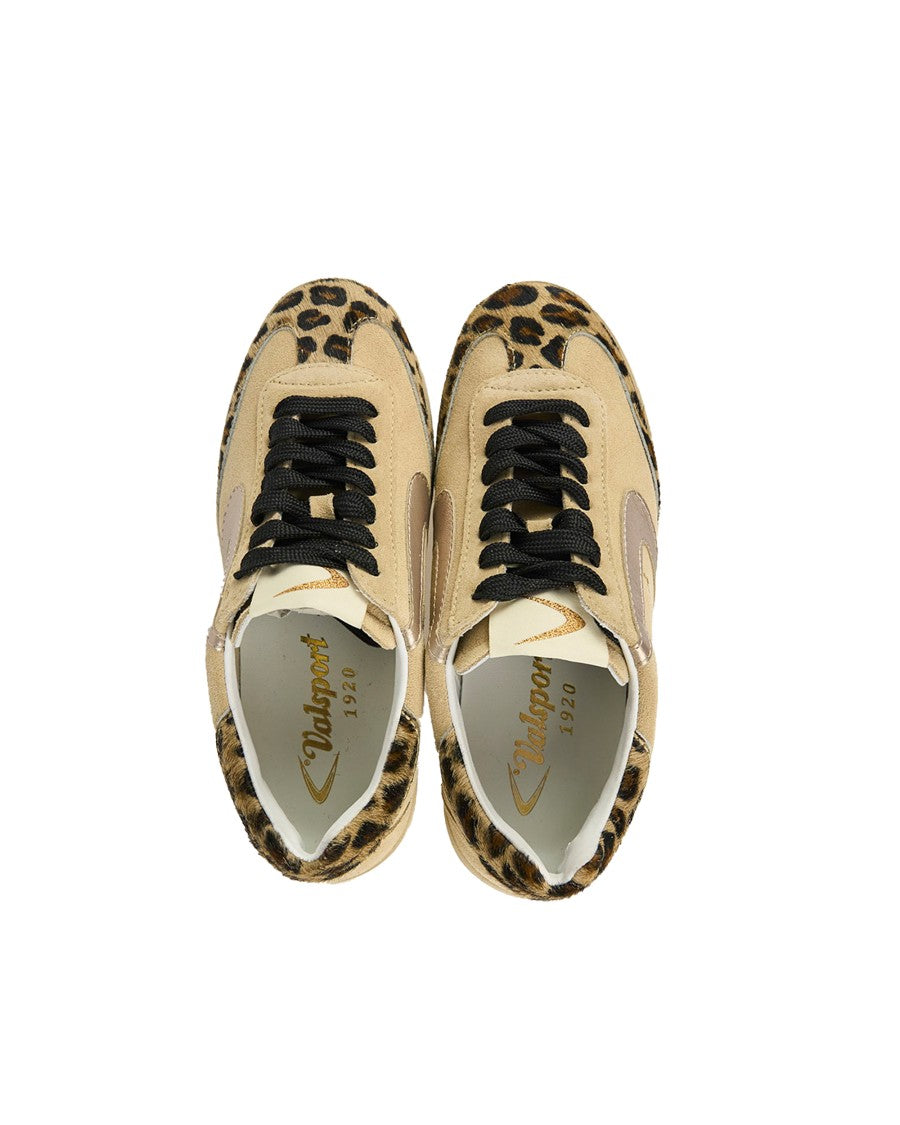 Valsport Limited Edition Low-Top Sneakers With Pony Hair Accents