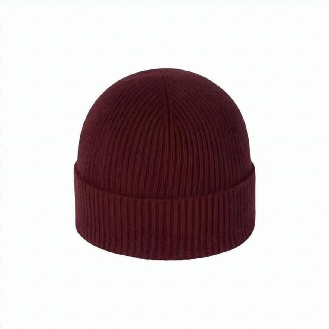 Gucci Ribbed Cashmere Beanie With Patch Logo Detail