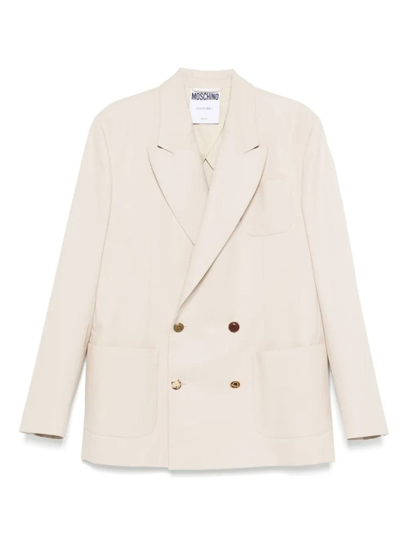 Moschino Structured Tailored Refined Silhouette Jacket