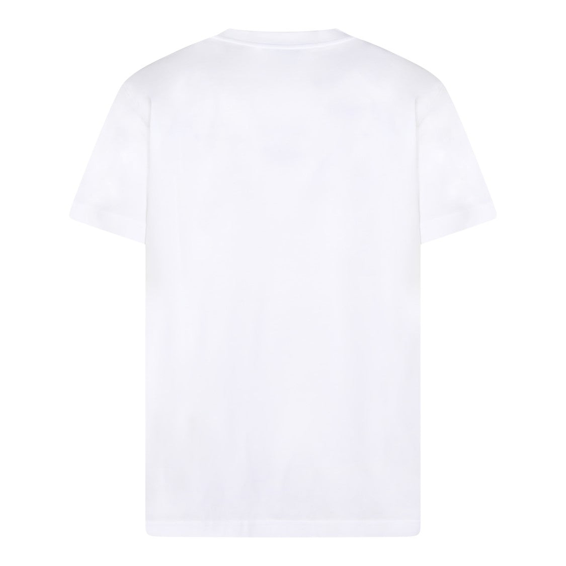 Moschino White Short-Sleeve T-Shirt With Bold Arched Print