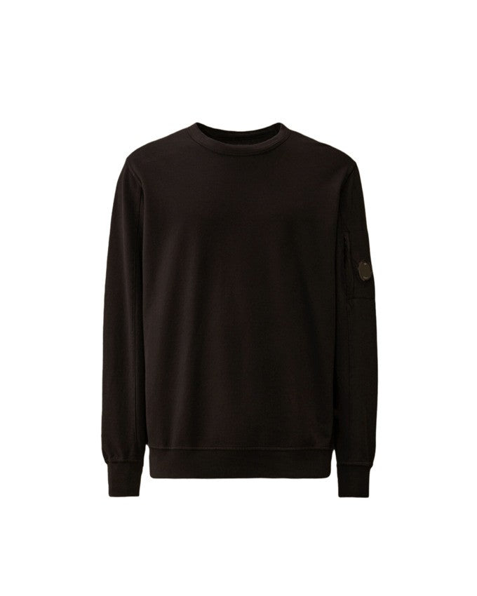 C.P. Company Black Fleece Sweatshirt With Iconic Lens Detail