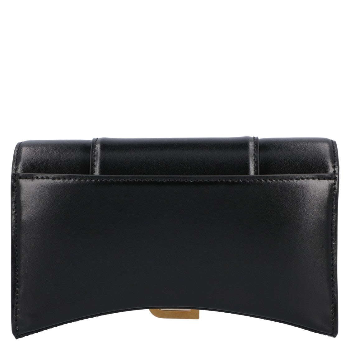 Balenciaga Hourglass Wallet On Chain Box In Black