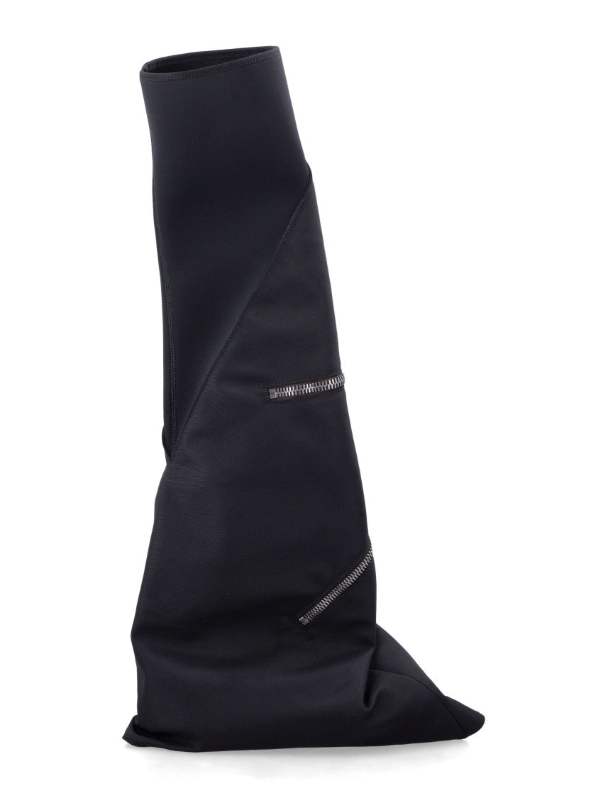 Drkshdw By Rick Owens Woman's Cargo Fetish Sneaks In Black