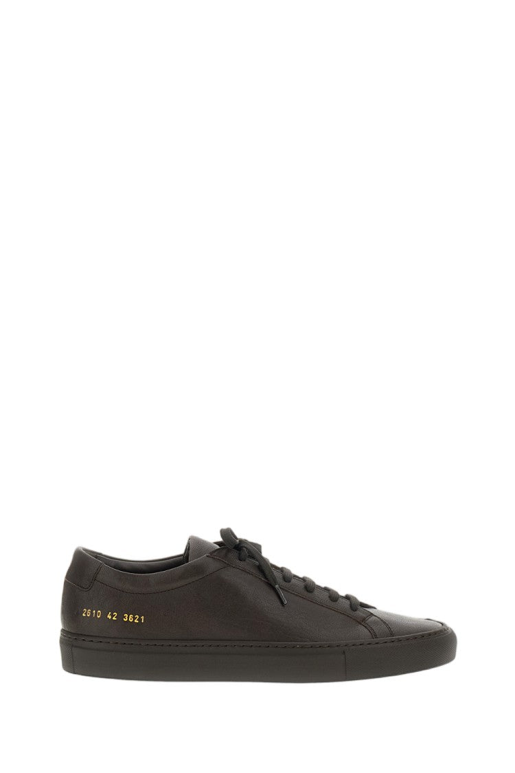 Common Projects Brown Achille Premium Smooth Leather Low-Top Sneakers