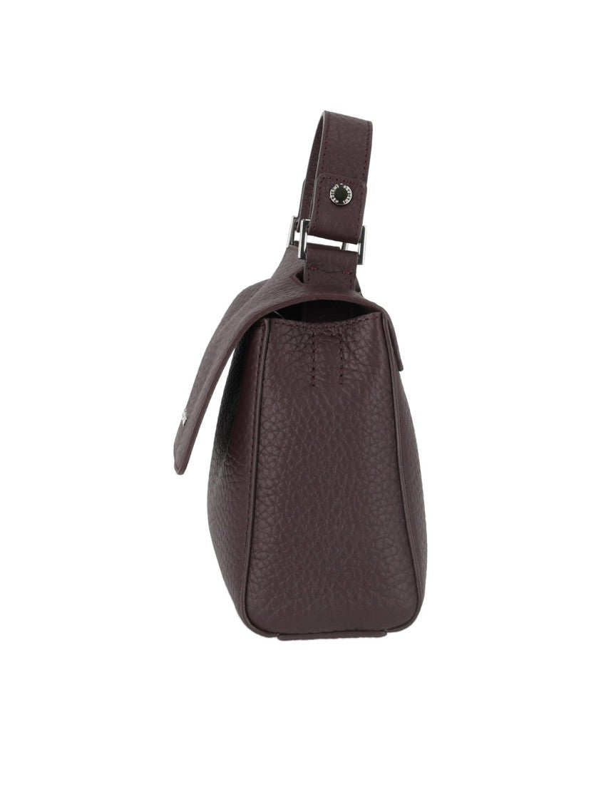 Claudio Orciani Sveva Soft Mini Leather Shoulder Bag