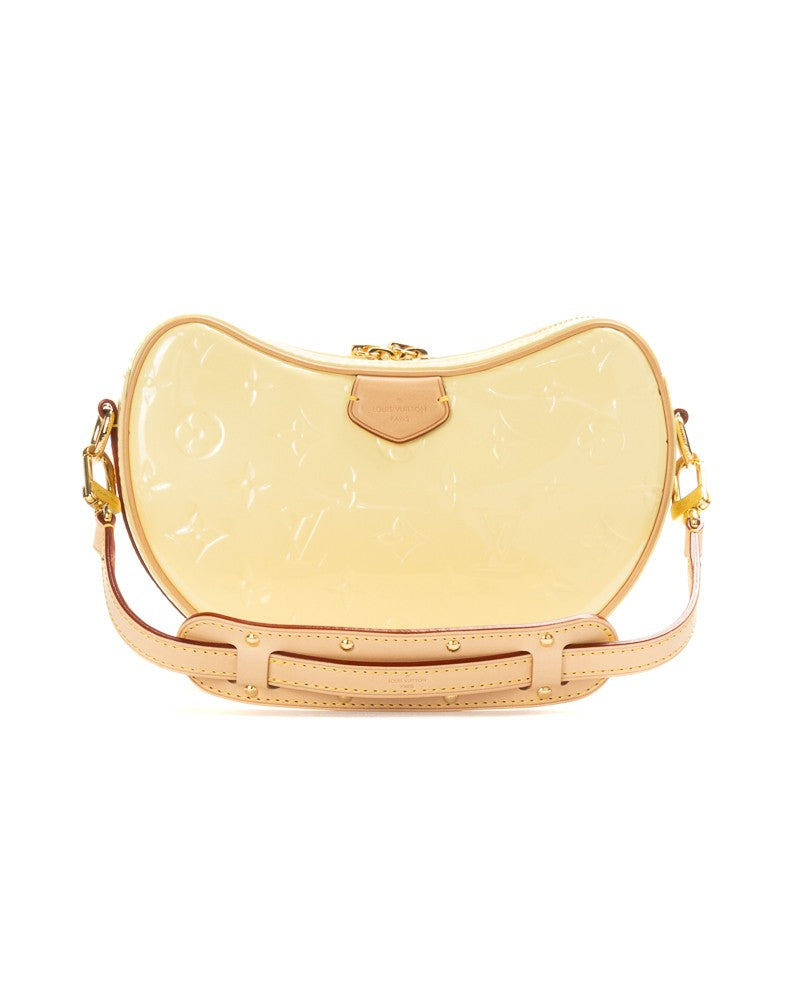Louis Vuitton Croissant Pm Patent Leather In Yellow