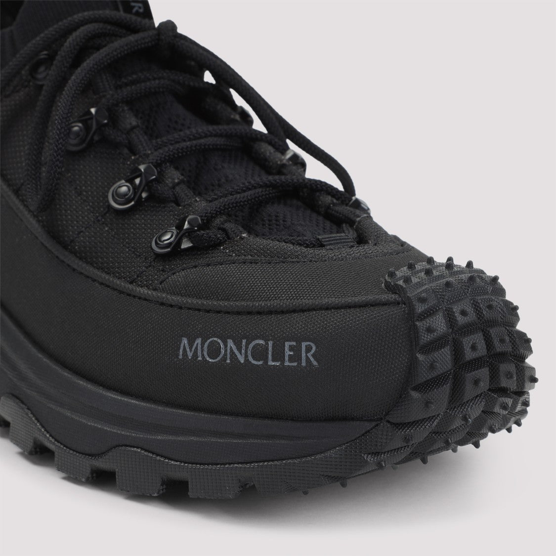 Moncler Trailgrip Lite3 Low Top Black Polyester Sneakers