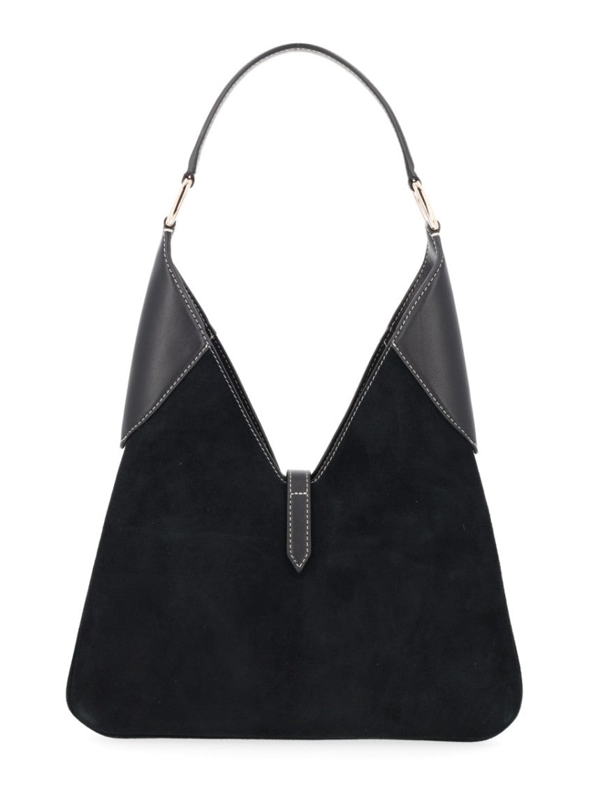 Michael Michael Kors Cow Leather Hobo Buckle Bag