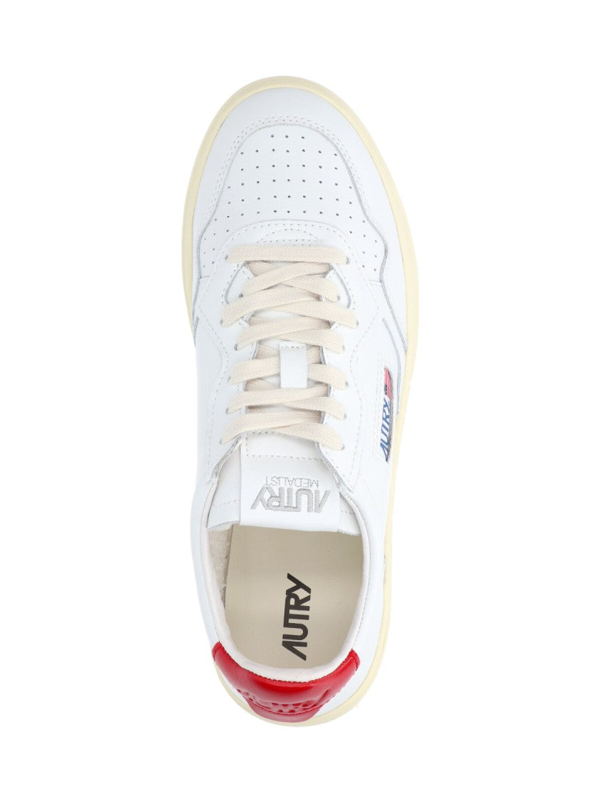 Autry Low-Top Sneakers With Perforated Detailing