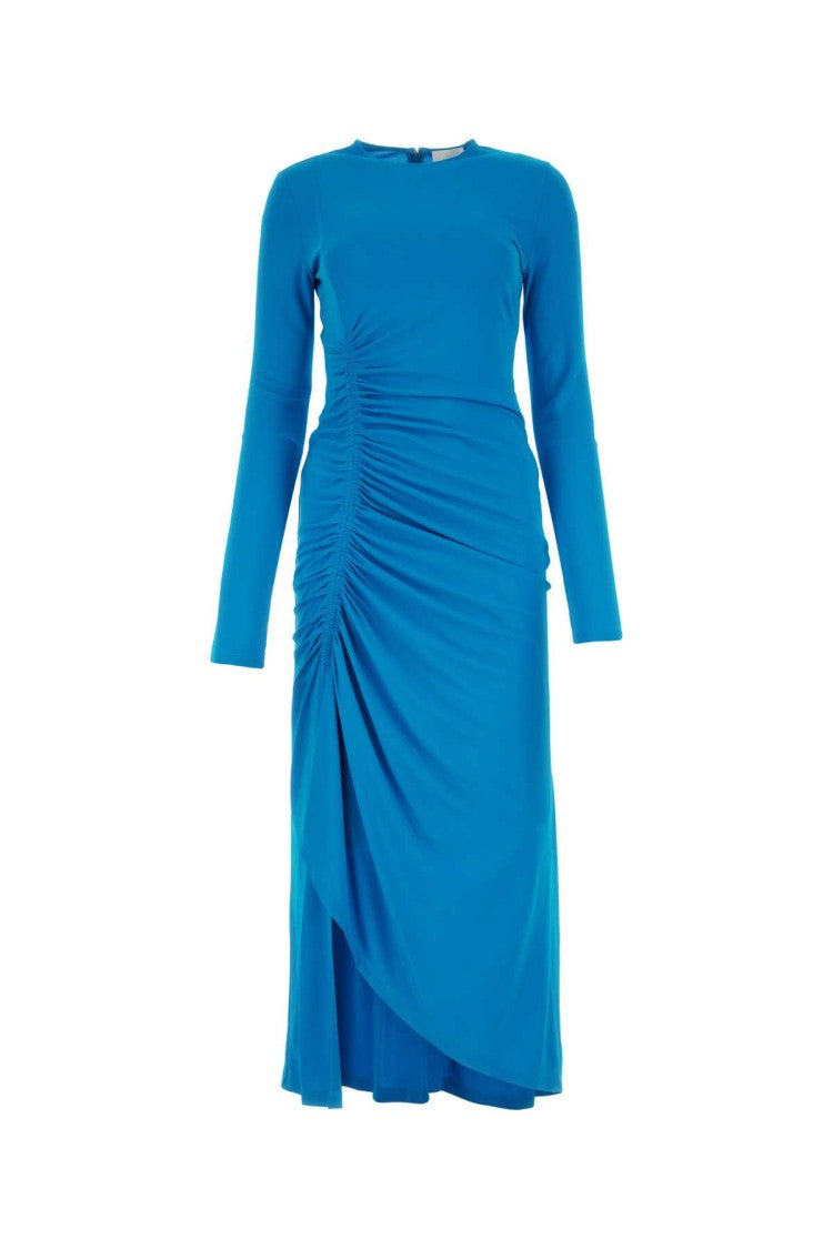 Givenchy Turquoise Crepe Long Dress