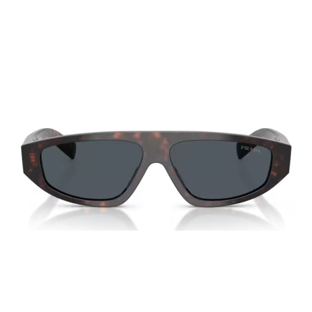 Prada Rectangular Sunglasses With Sculpted Dynamic Lines
