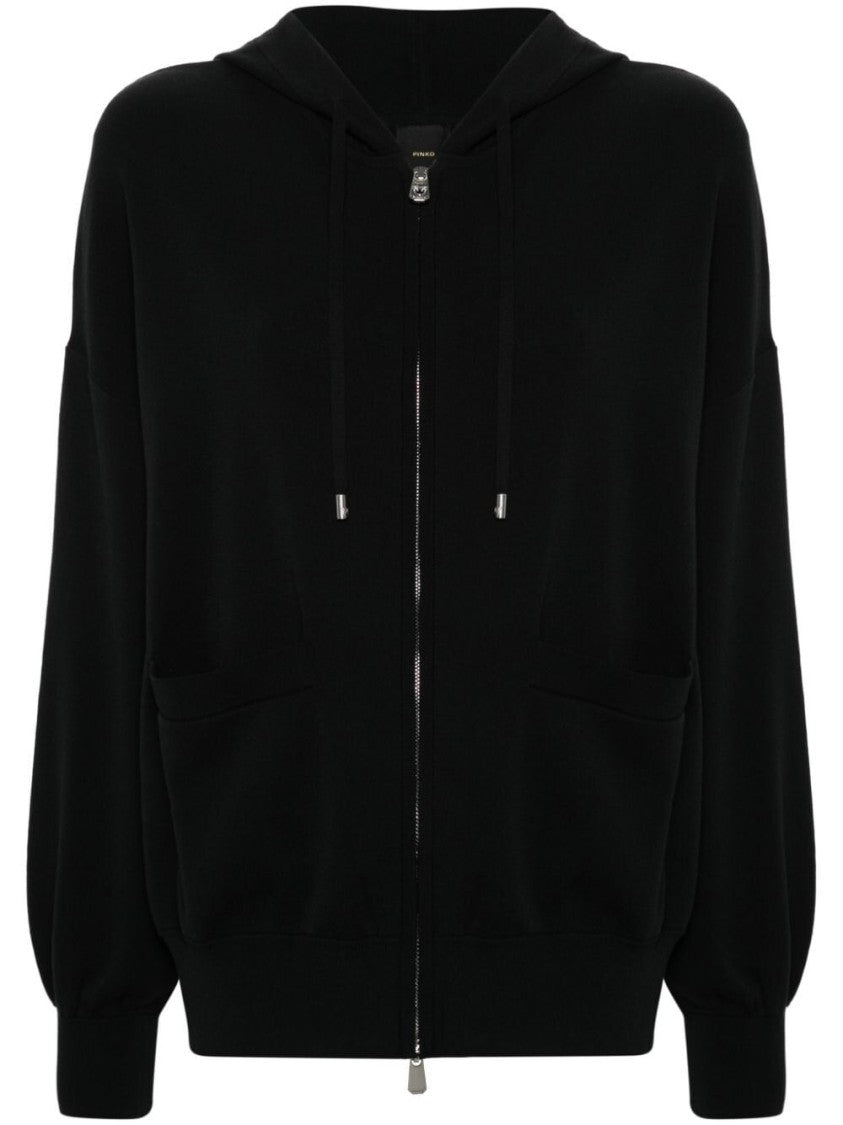 Pinko `Tirage` Hoodie Cardigan