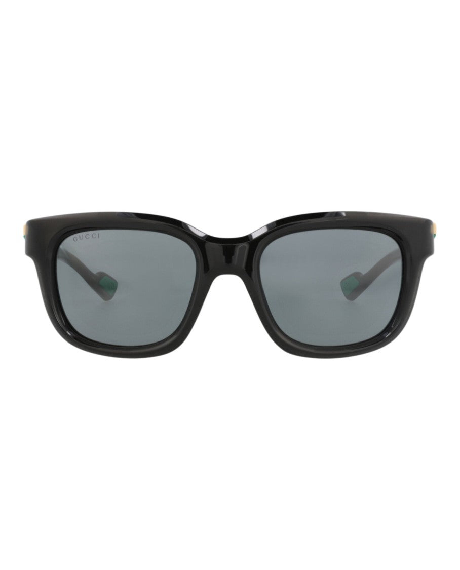 Gucci Square-Frame Injection Sunglasses