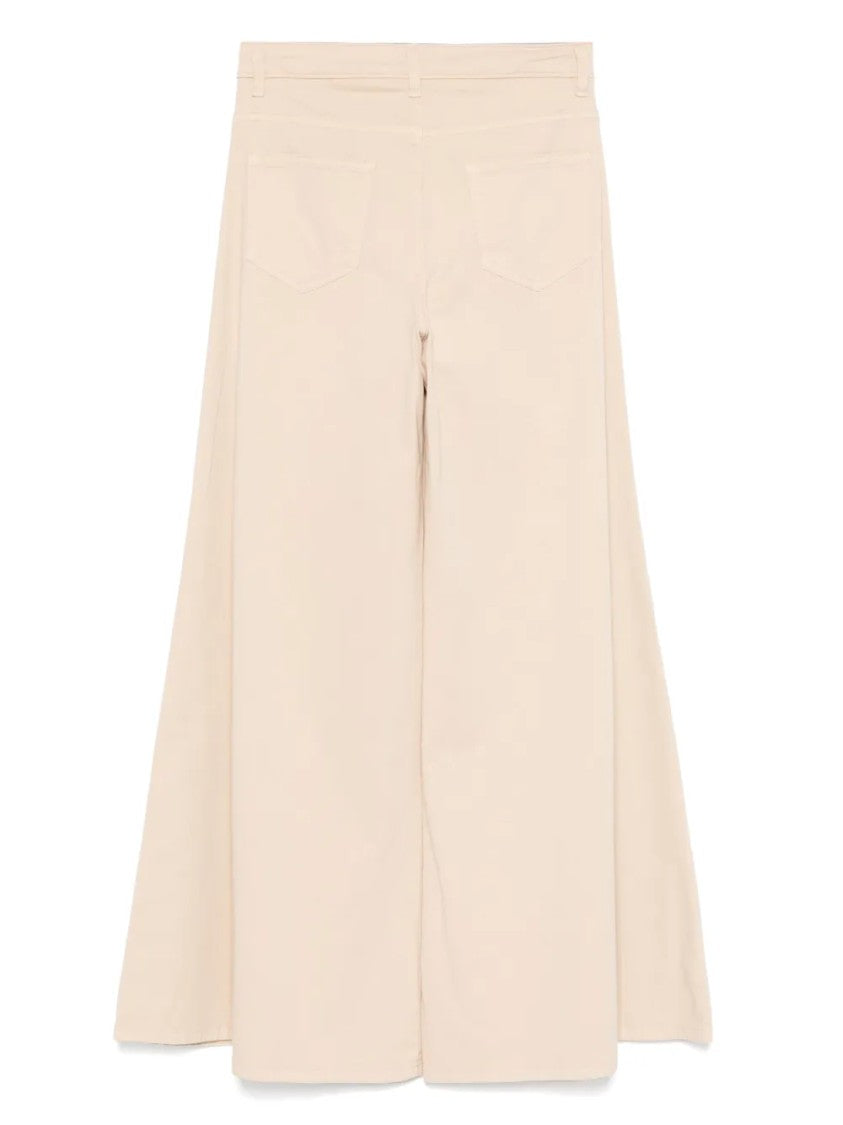 D. Exterior Tailored Minimalist Sleek Silhouette Pants