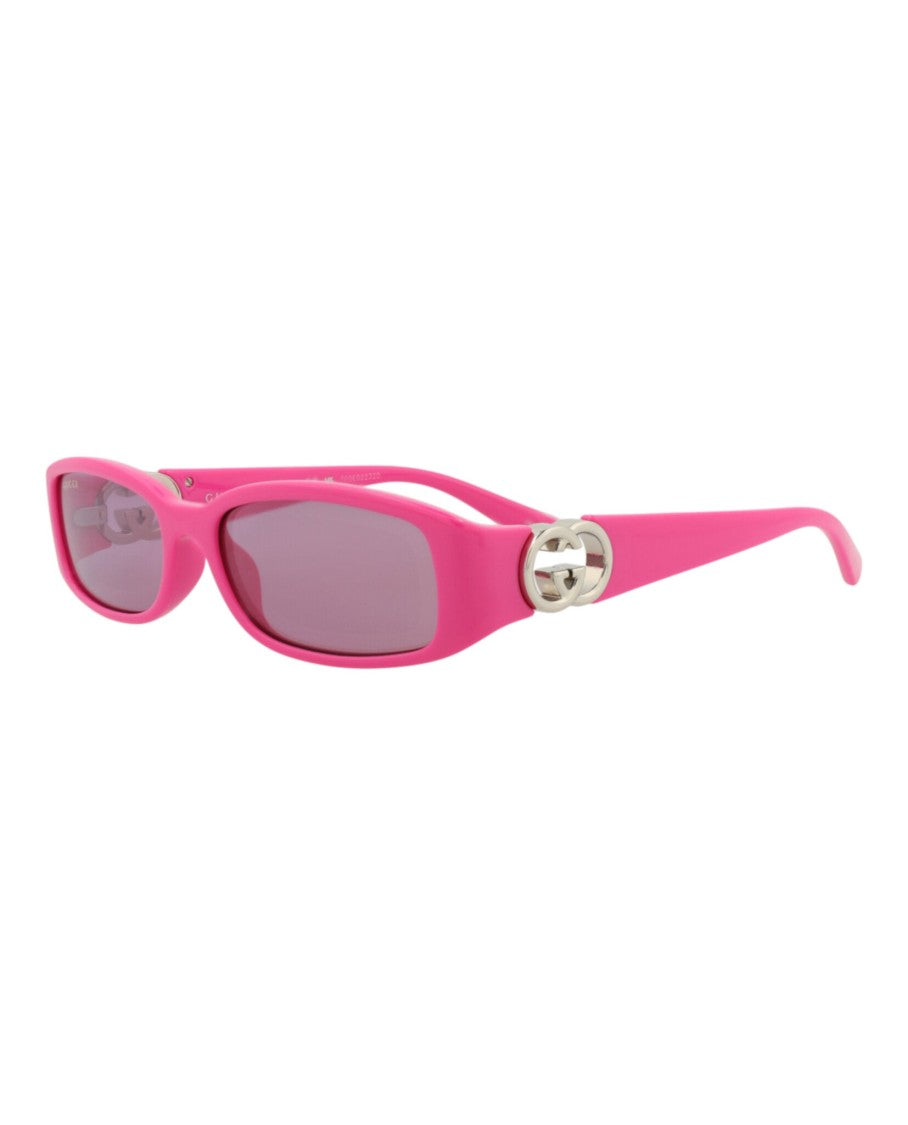 Gucci Square-Frame Injection Sunglasses
