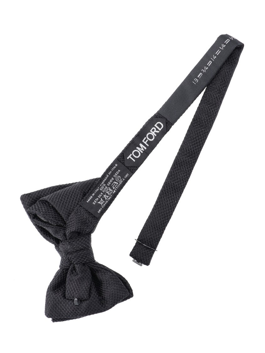 Tom Ford Silk Bow Tie – Black