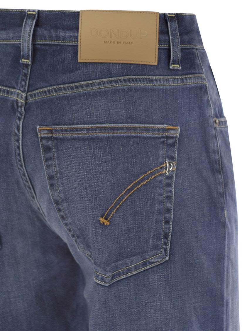 Dondup Jacklyn - Wide-Leg Jeans In Stretch Denim