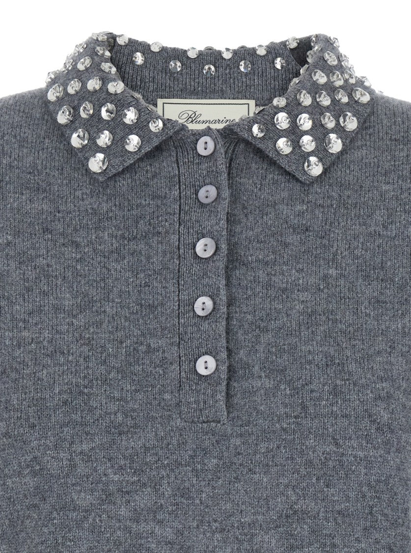 Blumarine Short-Sleeved Polo