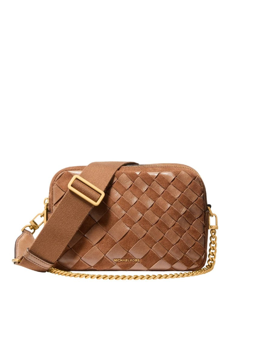 Michael Kors Medium Camera-Style Crossbody Bag With Dual Zip