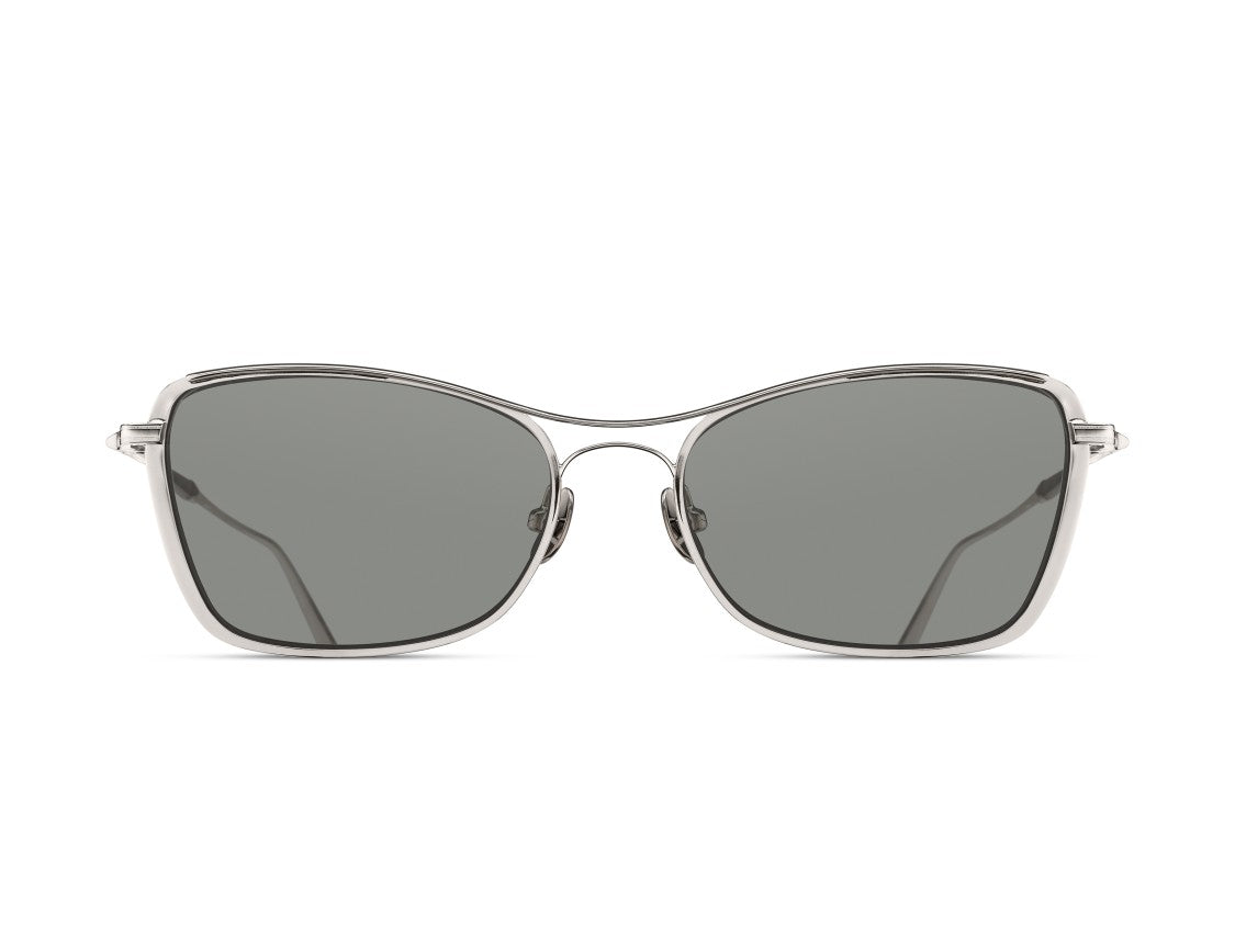 Matsuda Silver M3147 Metal Square Sunglasses