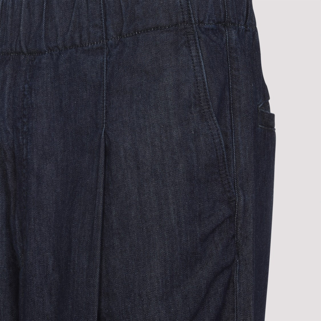 Dries Van Noten Wide-Leg Dark Indigo Denim Jeans
