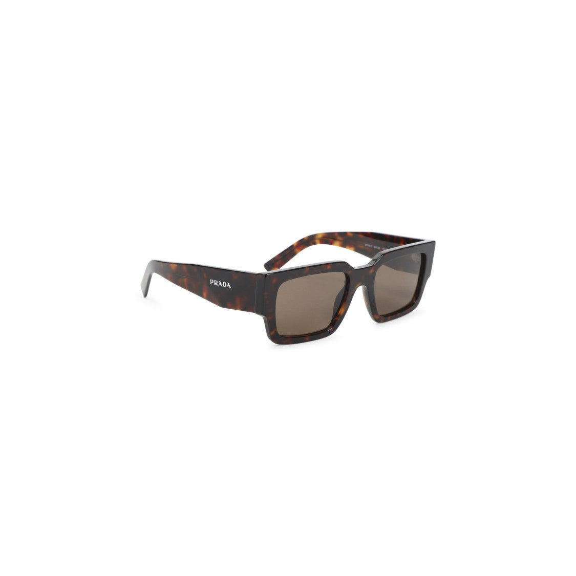 Prada Eyewear Symbole Brown Acetate Sunglasses