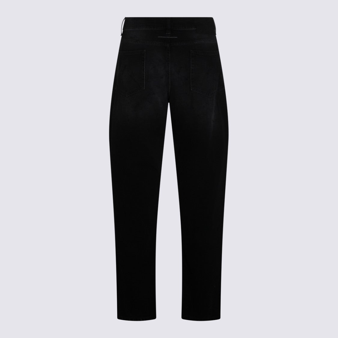 Mm6 By Maison Margiela Straight-Leg Black Jeans