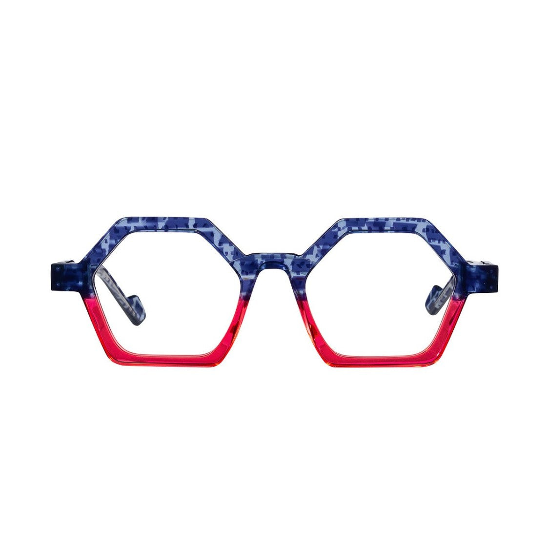 Matttew Multicolor Floyd Celluloid Geometric Sunglasses