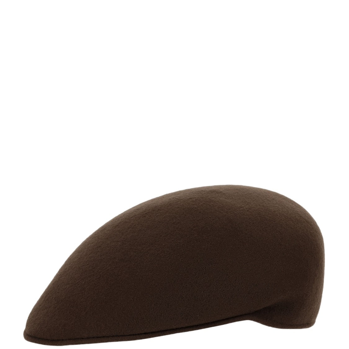 Alexia Alvarez De Toledo Brown Stiff Wool Coppola Hat