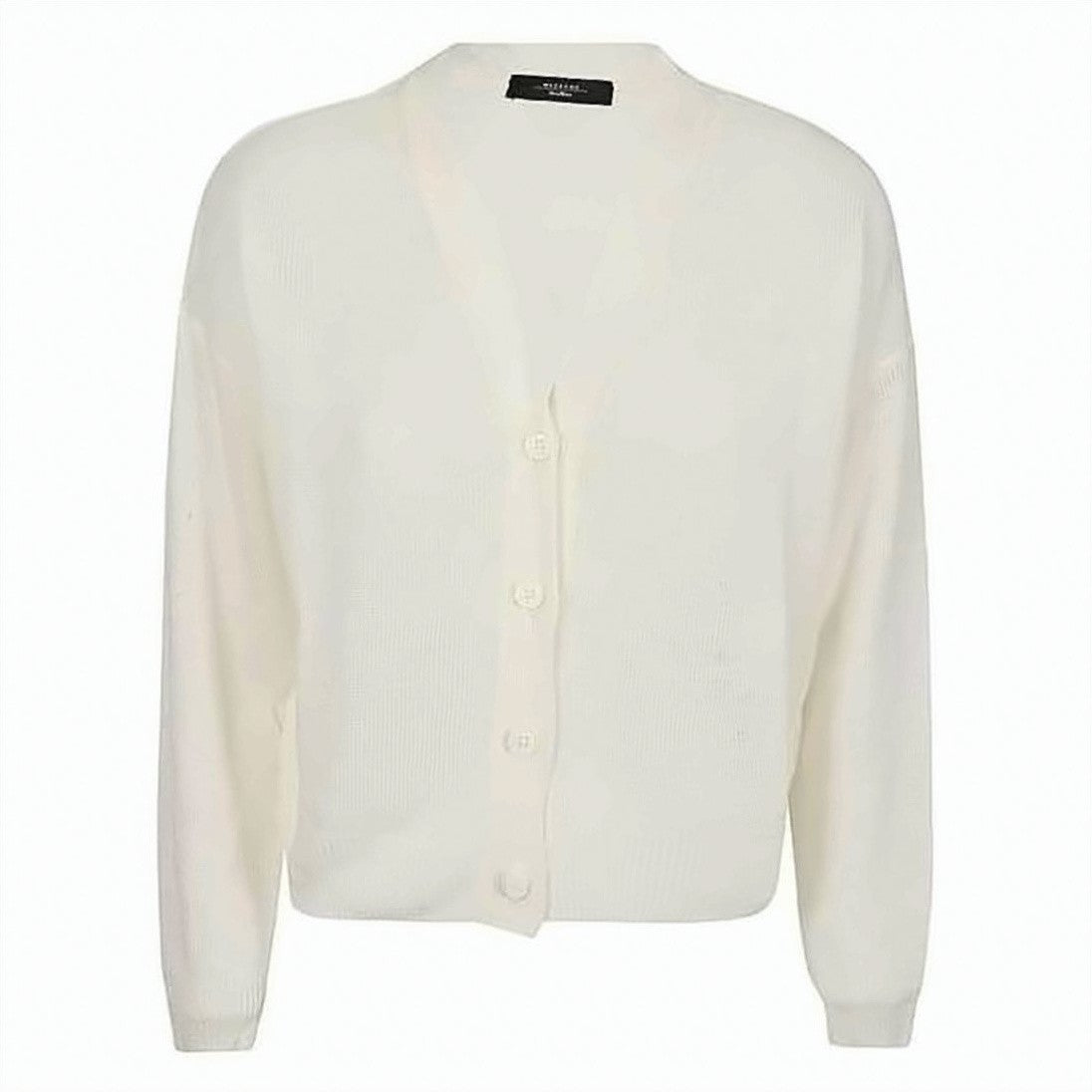 Max Mara V-Neck Knit Cardigan With Button-Down Front