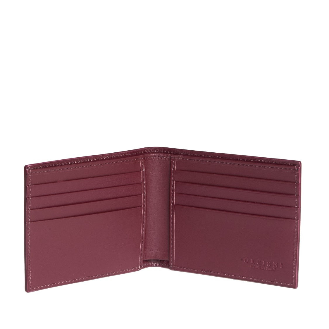 Orciani Micron Two-Tone Leather Wallet