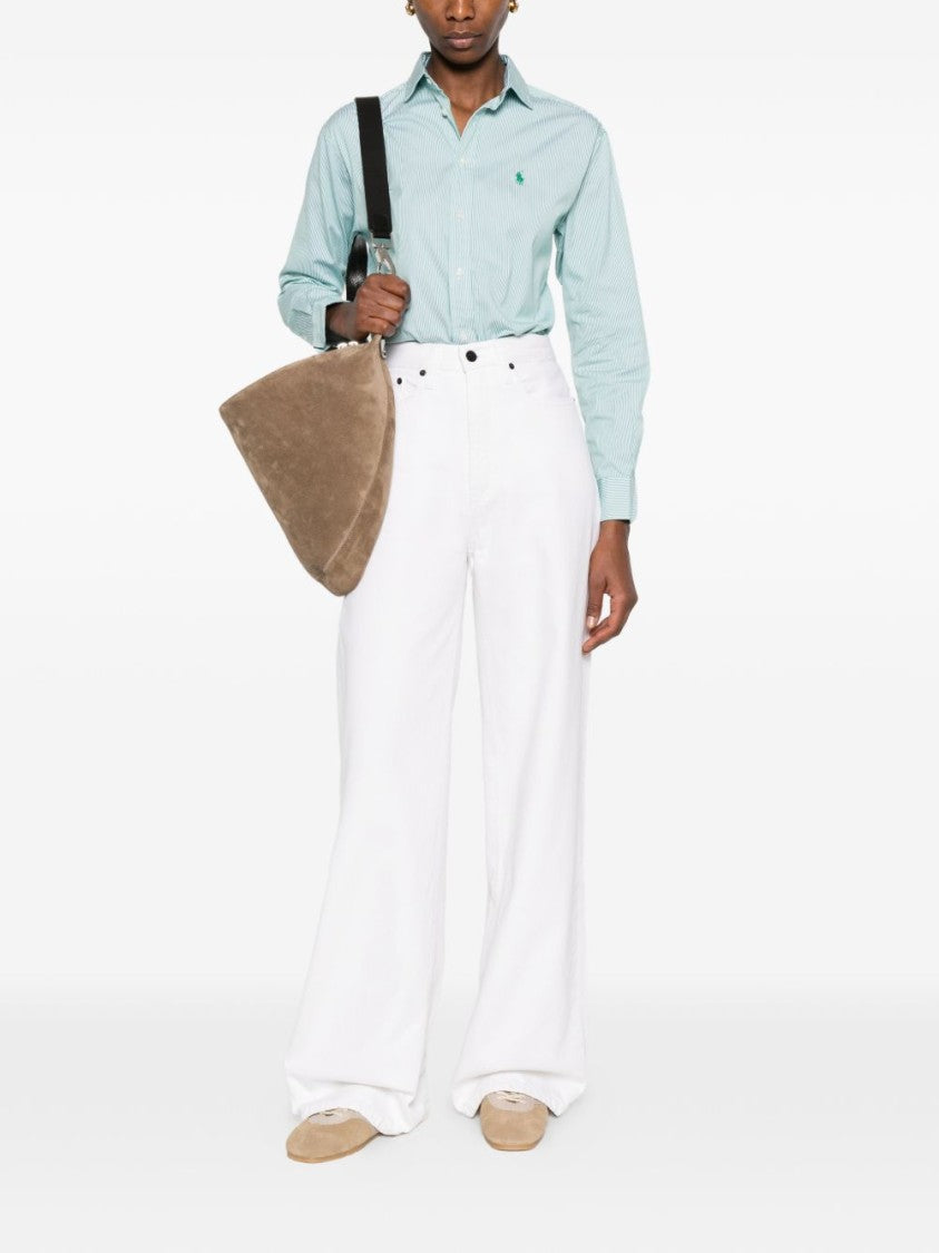 Iois High-Waisted Wide-Leg Jeans With Classic Five-Pocket Styling