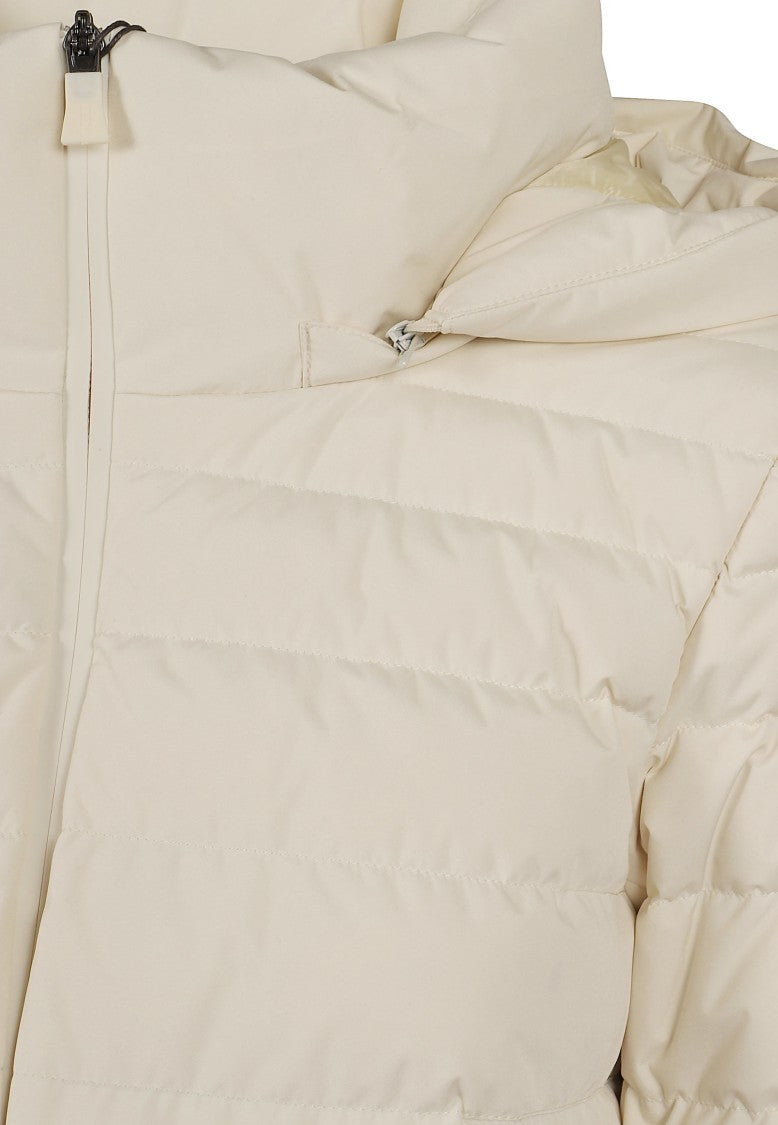 Herno A-Shape Down Jacket With Integrated Hood And High Collar