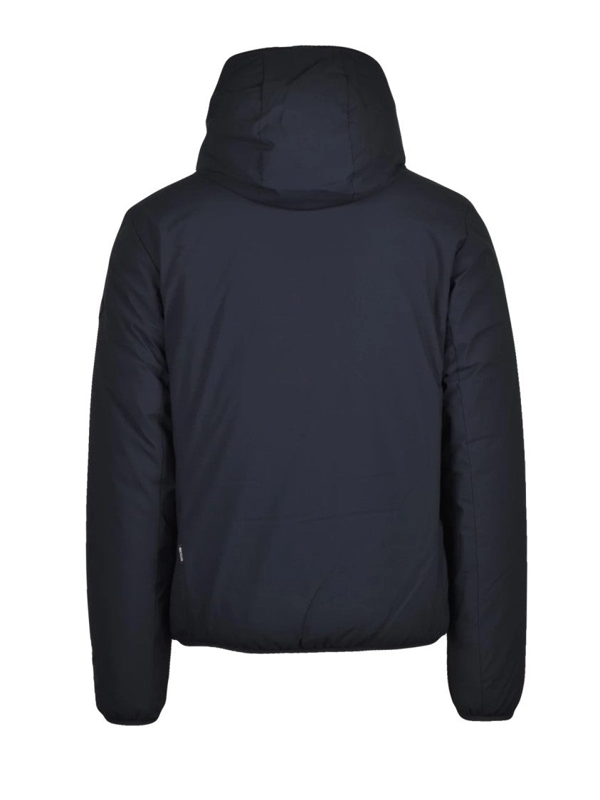 Save The Duck Black Recycled Polyester Down Coat