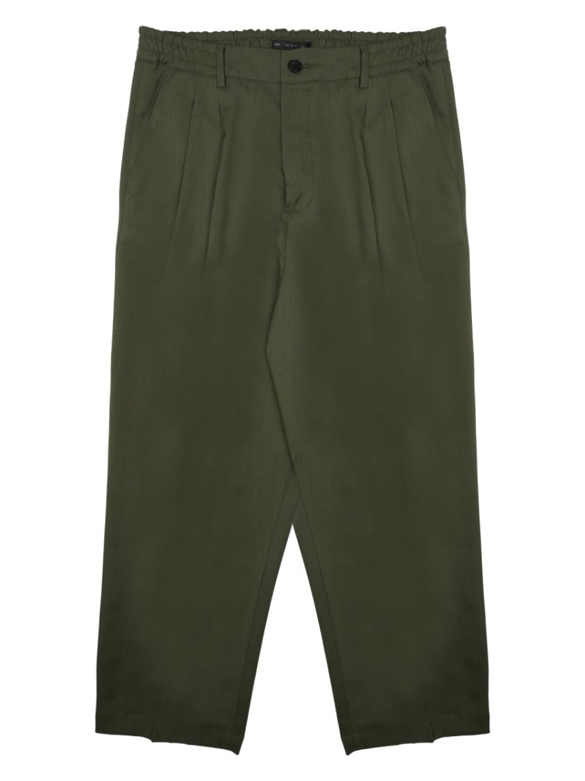 Low Brand Neutrals Zen Tropical Virgin Trousers