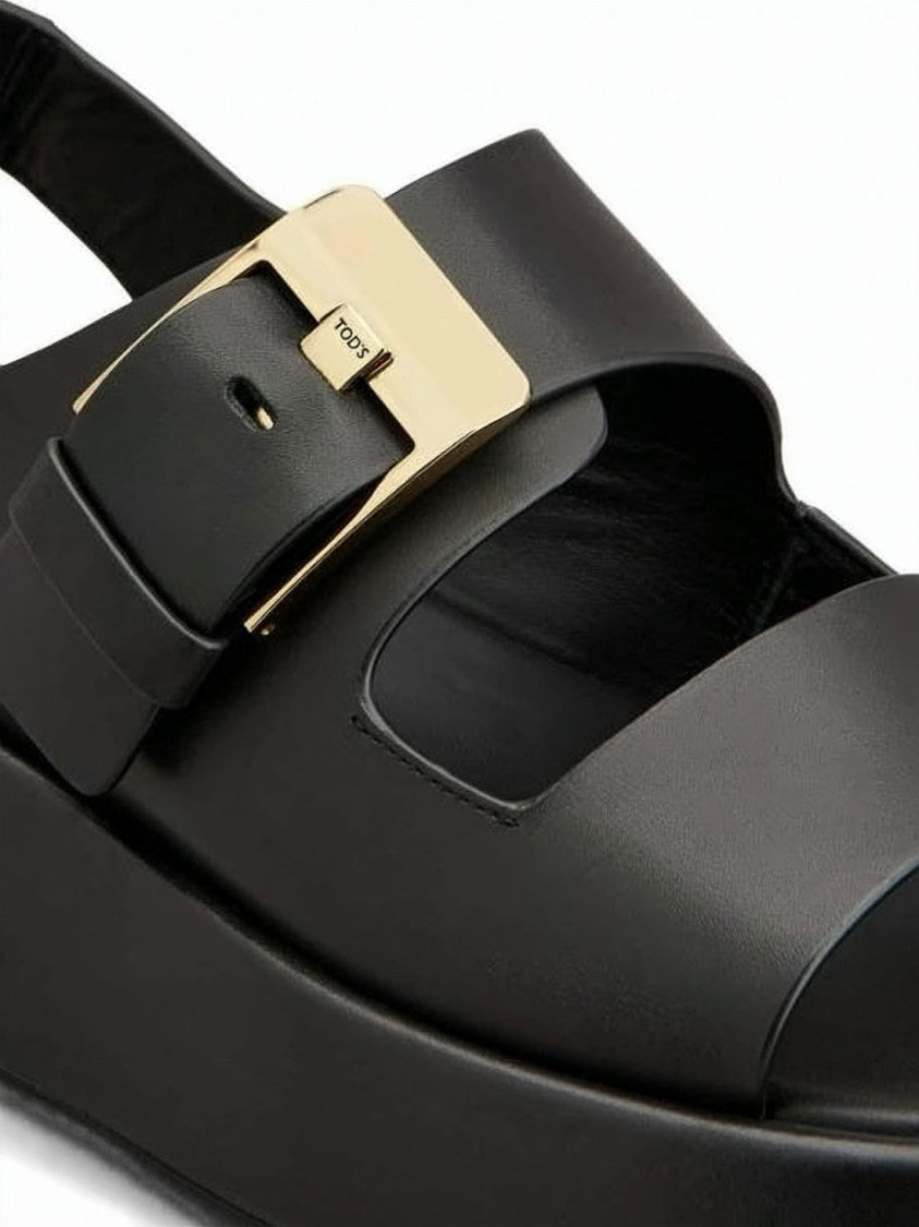 Tod's Sandal With Smooth Calf Leather